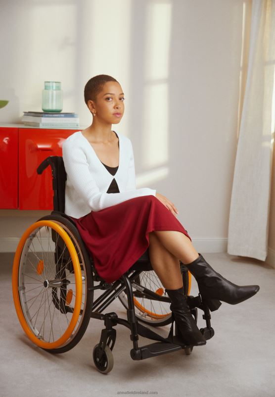 Z62T780 Women Anna Field Pleated Skirt Red