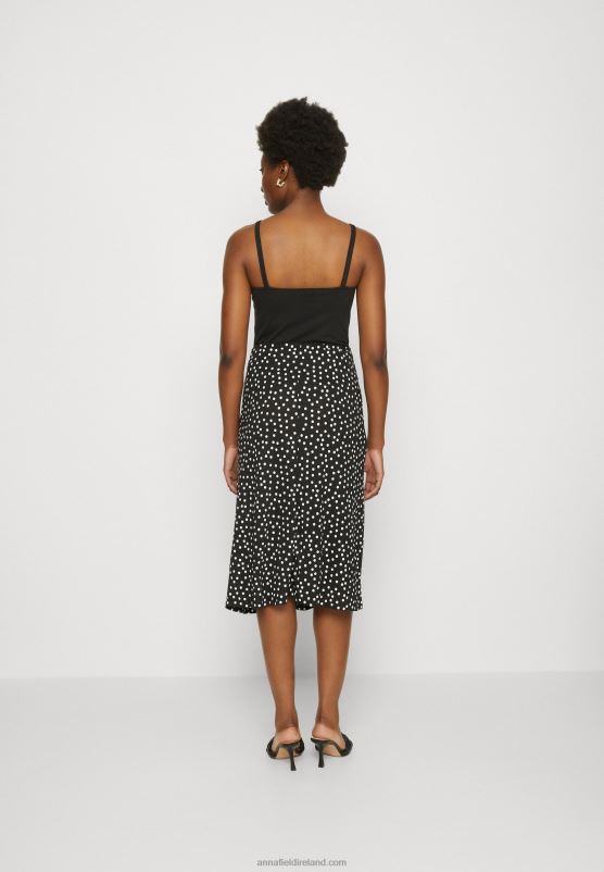 Z62T790 Women Anna Field A-Line Skirt Black