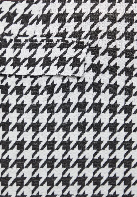 Z62T792 Women Anna Field Mini Skirt Black/White