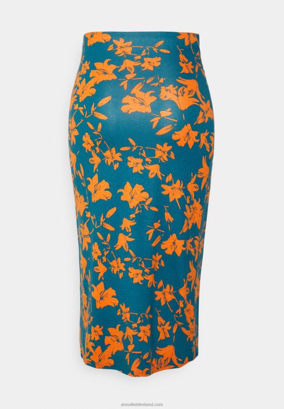 Z62T795 Women Anna Field Pencil Skirt Blue