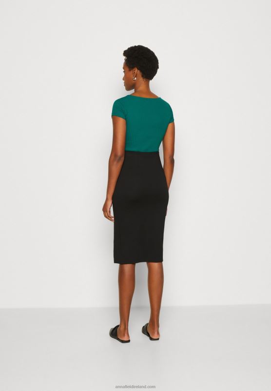 Z62T797 Women Anna Field Pencil Skirt Black
