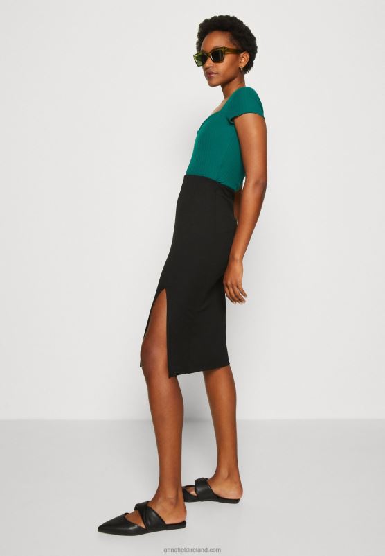 Z62T797 Women Anna Field Pencil Skirt Black