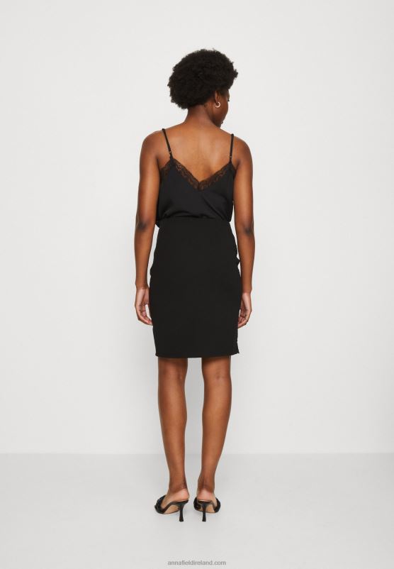 Z62T799 Women Anna Field Pencil Skirt Black
