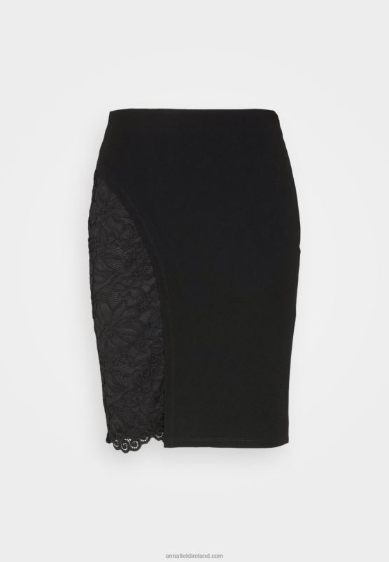 Z62T799 Women Anna Field Pencil Skirt Black