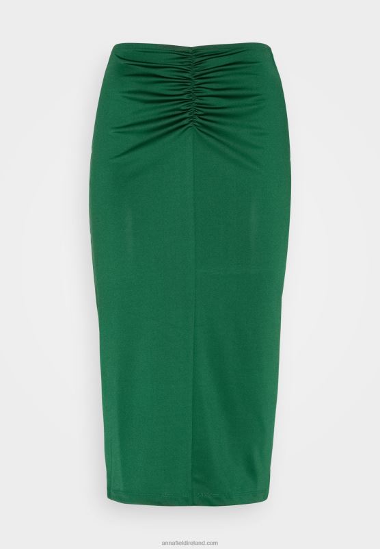 Z62T801 Women Anna Field Pencil Skirt Dark Green