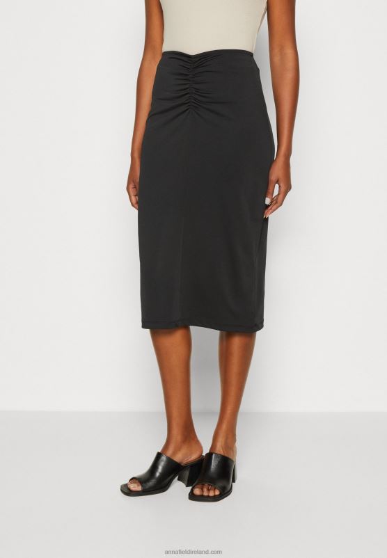 Z62T802 Women Anna Field Pencil Skirt Black