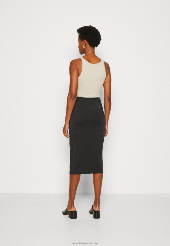 Z62T802 Women Anna Field Pencil Skirt Black