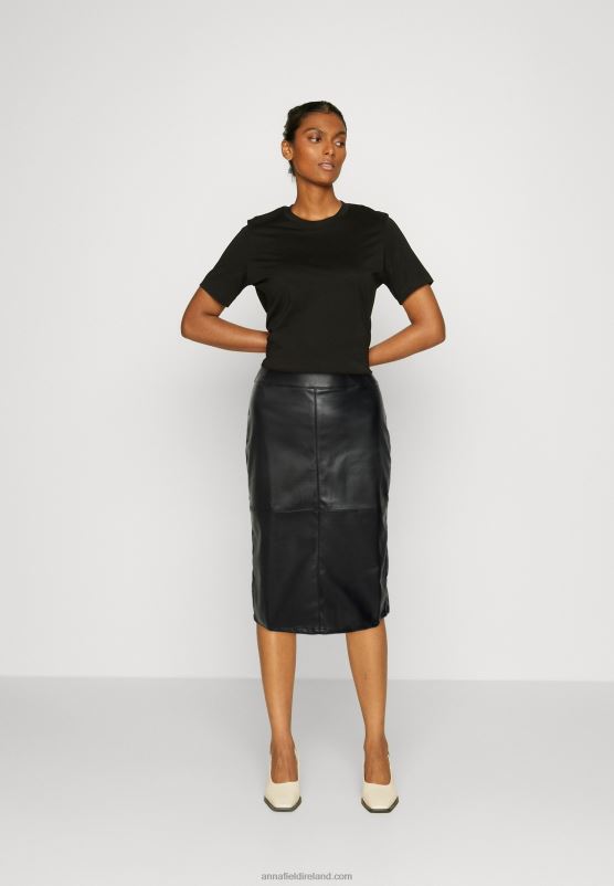 Z62T804 Women Anna Field Pencil Skirt Black