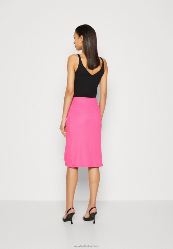 Z62T805 Women Anna Field Wrap Skirt Pink