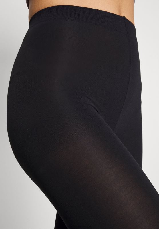 Z62T1099 Women Anna Field 2 Pack 100 Den Tights Black