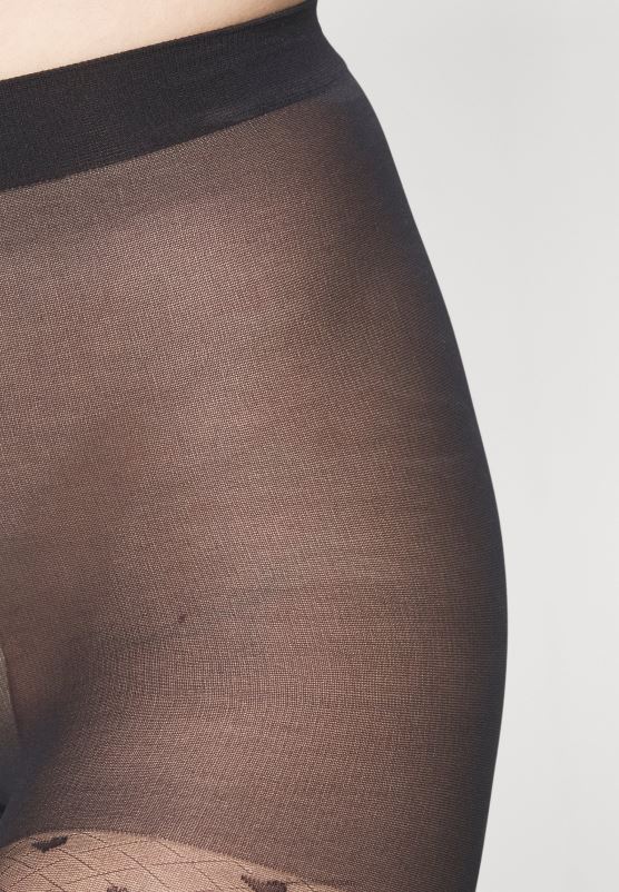 Z62T1108 Women Anna Field 2Pack Tights Black