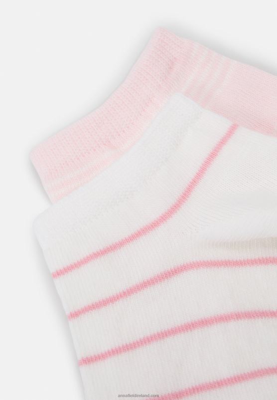 Z62T1148 Women Anna Field 5 Pack Socks Multi-Coloured