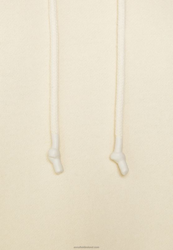 Z62T755 Women Anna Field Hoodie Off-White