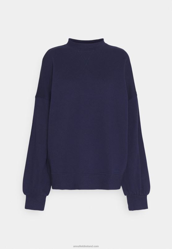 Z62T757 Women Anna Field Sweatshirt Dark Blue