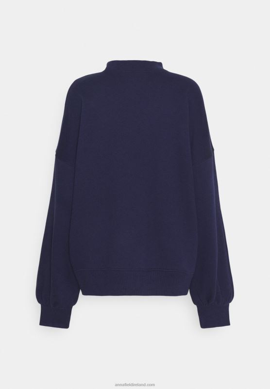 Z62T757 Women Anna Field Sweatshirt Dark Blue