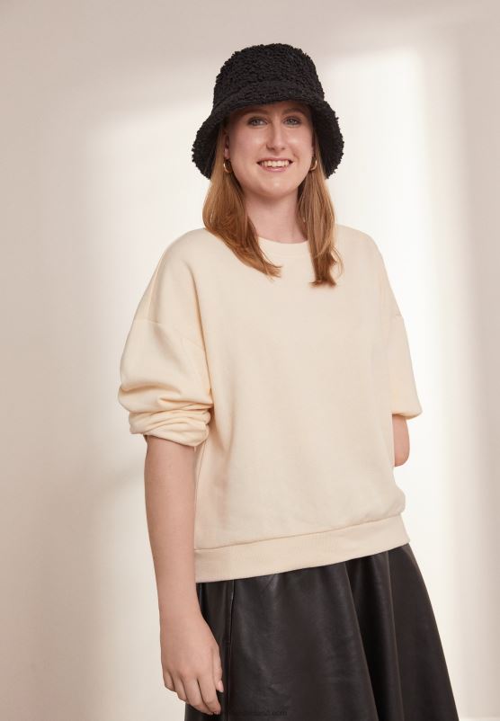 Z62T758 Women Anna Field Sweatshirt Beige