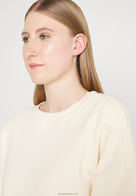 Z62T758 Women Anna Field Sweatshirt Beige