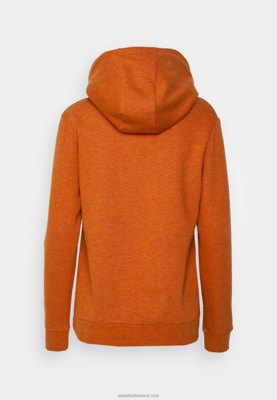Z62T759 Women Anna Field Hoodie Mottled Orange
