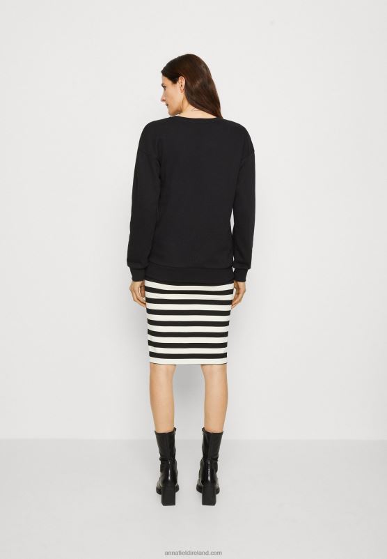 Z62T764 Women Anna Field Sweatshirt Black