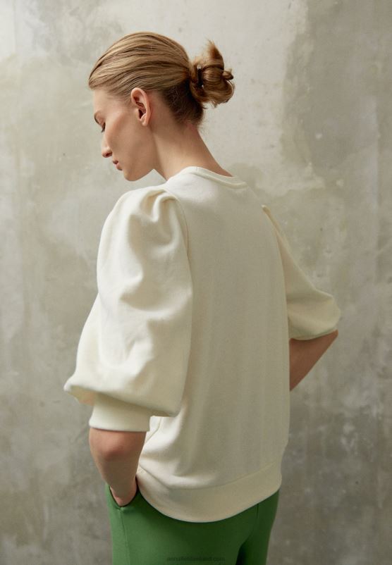 Z62T766 Women Anna Field Sweatshirt Off White