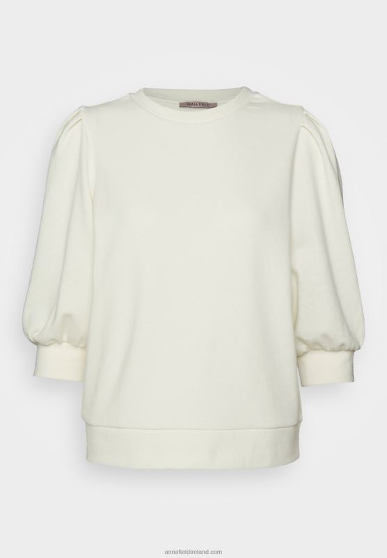 Z62T766 Women Anna Field Sweatshirt Off White
