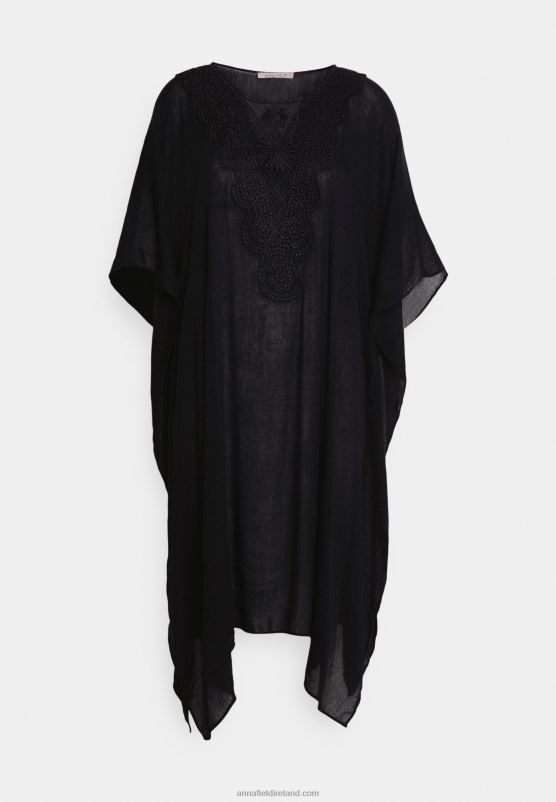 Z62T743 Women Anna Field Beach Accessory Black