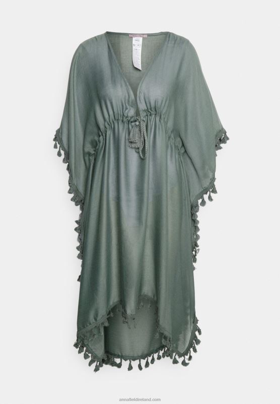 Z62T744 Women Anna Field Beach Accessory Khaki