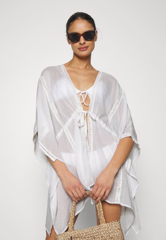 Z62T746 Women Anna Field Beach Accessory White