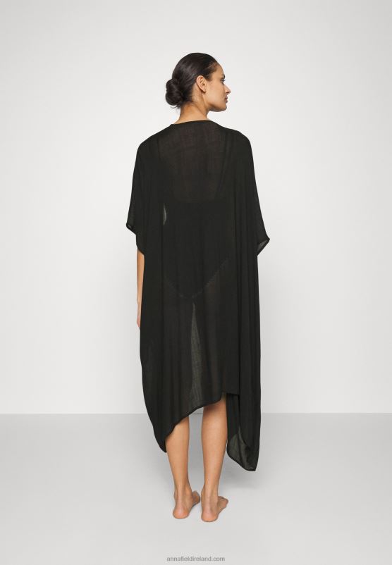 Z62T747 Women Anna Field Beach Accessory Black