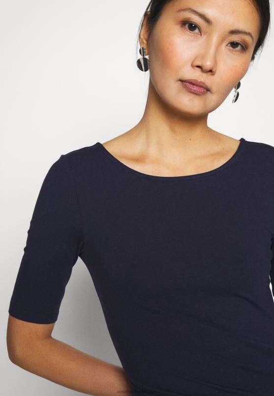 Z62T242 Women Anna Field Basic T-Shirt Maritime Blue