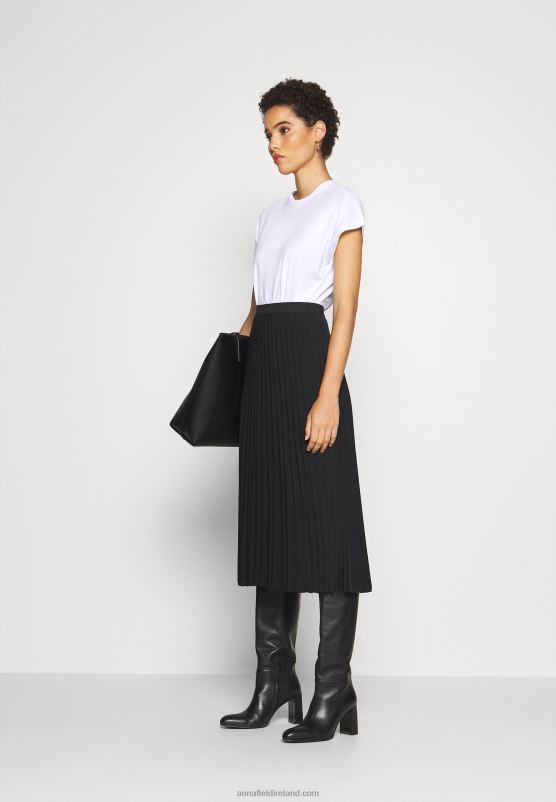 Z62T246 Women Anna Field Basic T-Shirt White