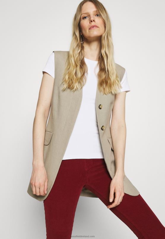 Z62T252 Women Anna Field 2 Pack Basic T-Shirt White