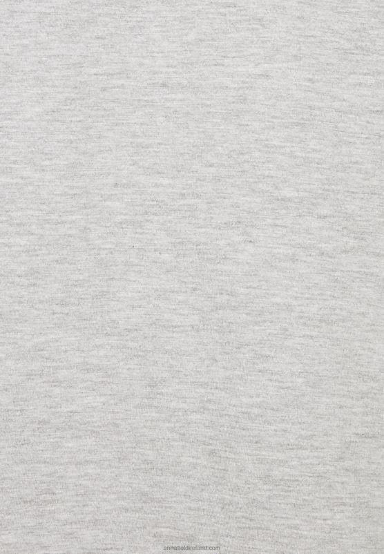 Z62T257 Women Anna Field Basic T-Shirt Mottled Light Grey