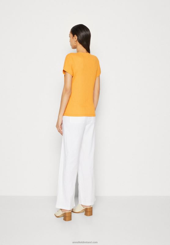 Z62T267 Women Anna Field Blouse Dark Yellow