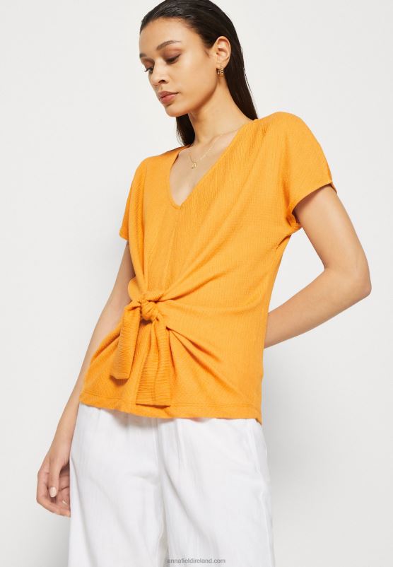 Z62T267 Women Anna Field Blouse Dark Yellow