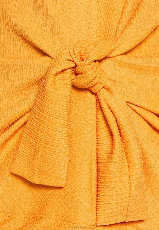 Z62T267 Women Anna Field Blouse Dark Yellow