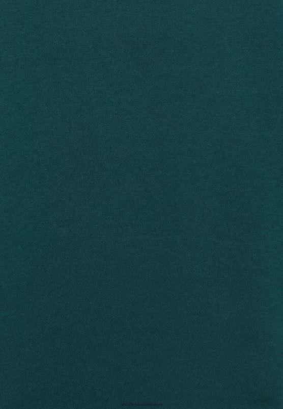 Z62T277 Women Anna Field Basic T-Shirt Teal