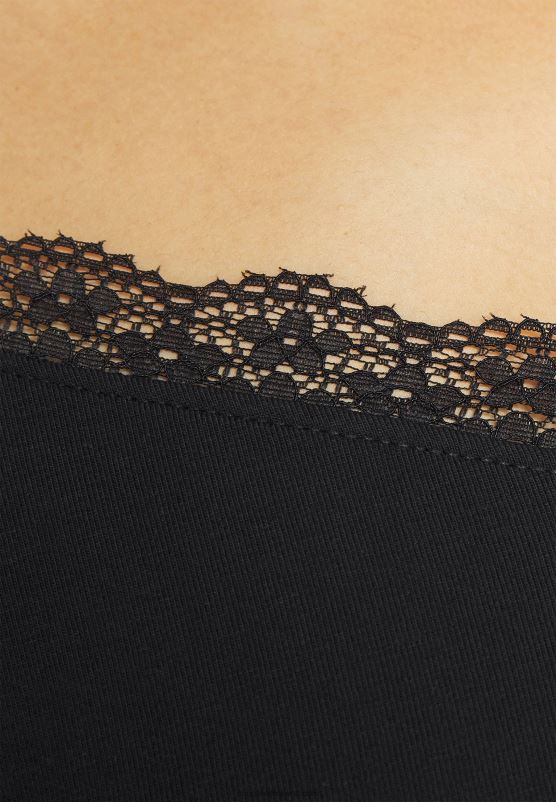 Z62T288 Women Anna Field Basic T-Shirt Black