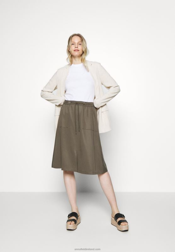 Z62T304 Women Anna Field Basic T-Shirt White