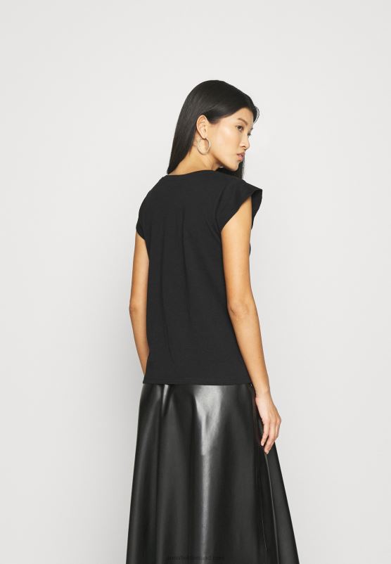 Z62T314 Women Anna Field Basic T-Shirt Black