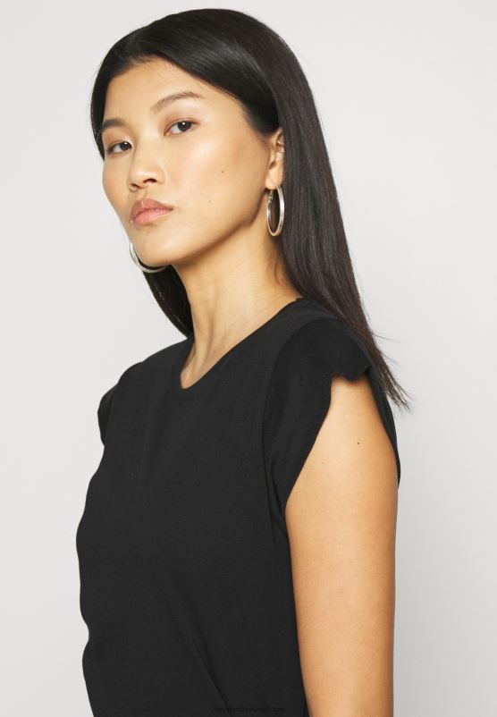 Z62T314 Women Anna Field Basic T-Shirt Black