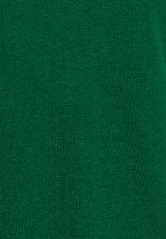 Z62T326 Women Anna Field Basic T-Shirt Dark Green