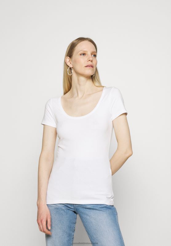 Z62T328 Women Anna Field 3 Pack Basic T-Shirt White