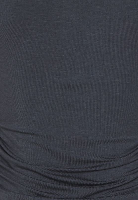 Z62T351 Women Anna Field Print T-Shirt Grey