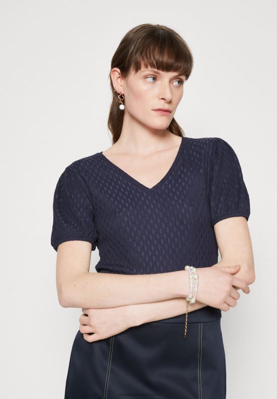 Z62T356 Women Anna Field Blouse Dark Blue