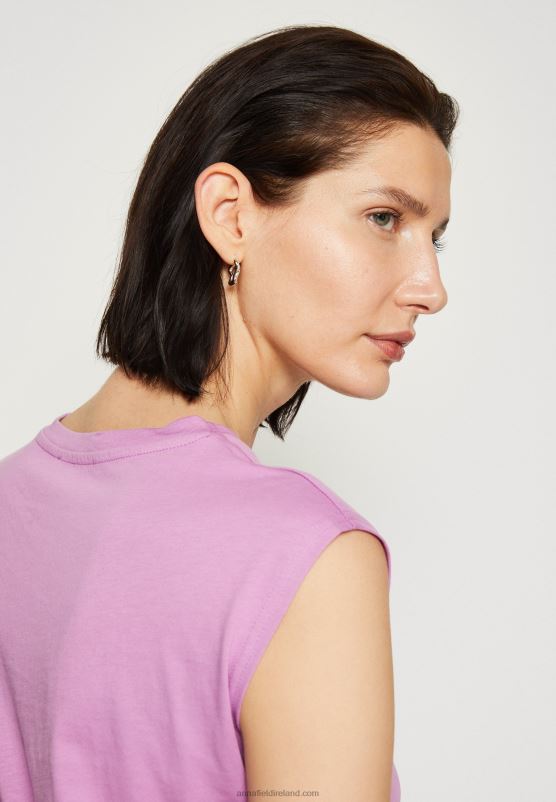 Z62T363 Women Anna Field Basic T-Shirt Lilac