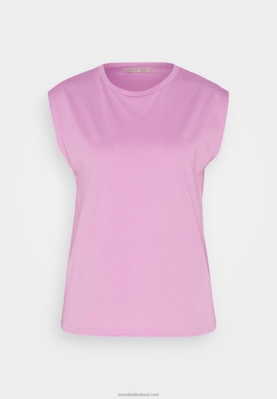 Z62T363 Women Anna Field Basic T-Shirt Lilac