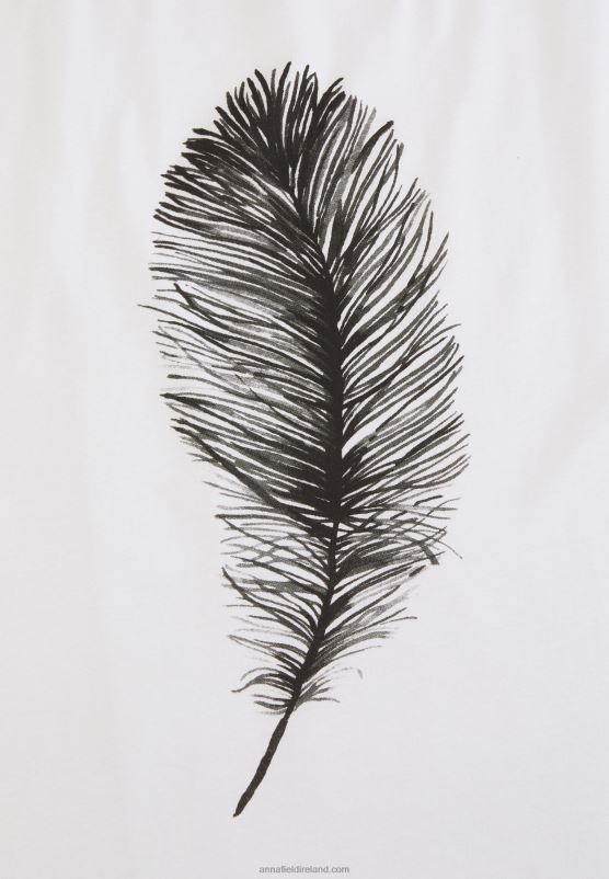 Z62T371 Women Anna Field Print T-Shirt White