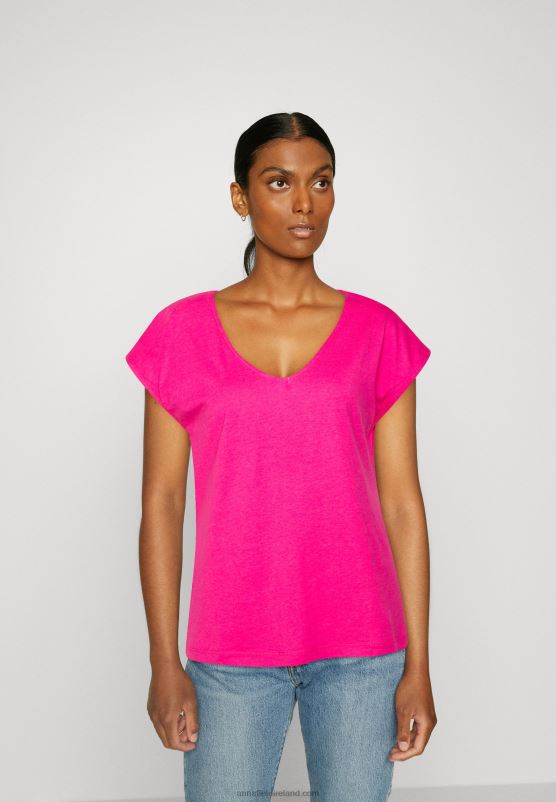 Z62T378 Women Anna Field Basic T-Shirt Pink