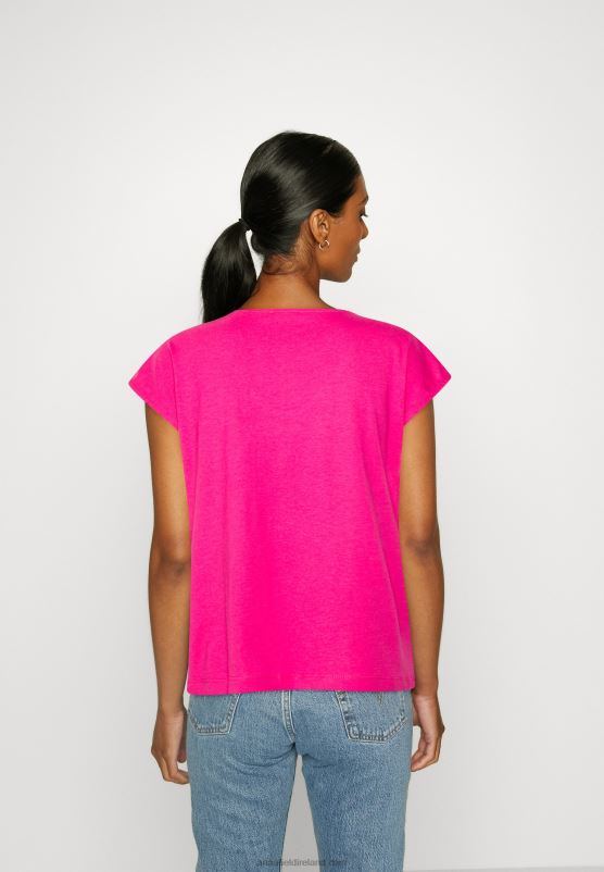 Z62T378 Women Anna Field Basic T-Shirt Pink